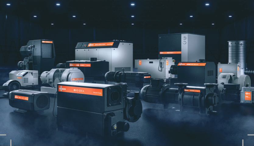 Process plant using vacuum technology